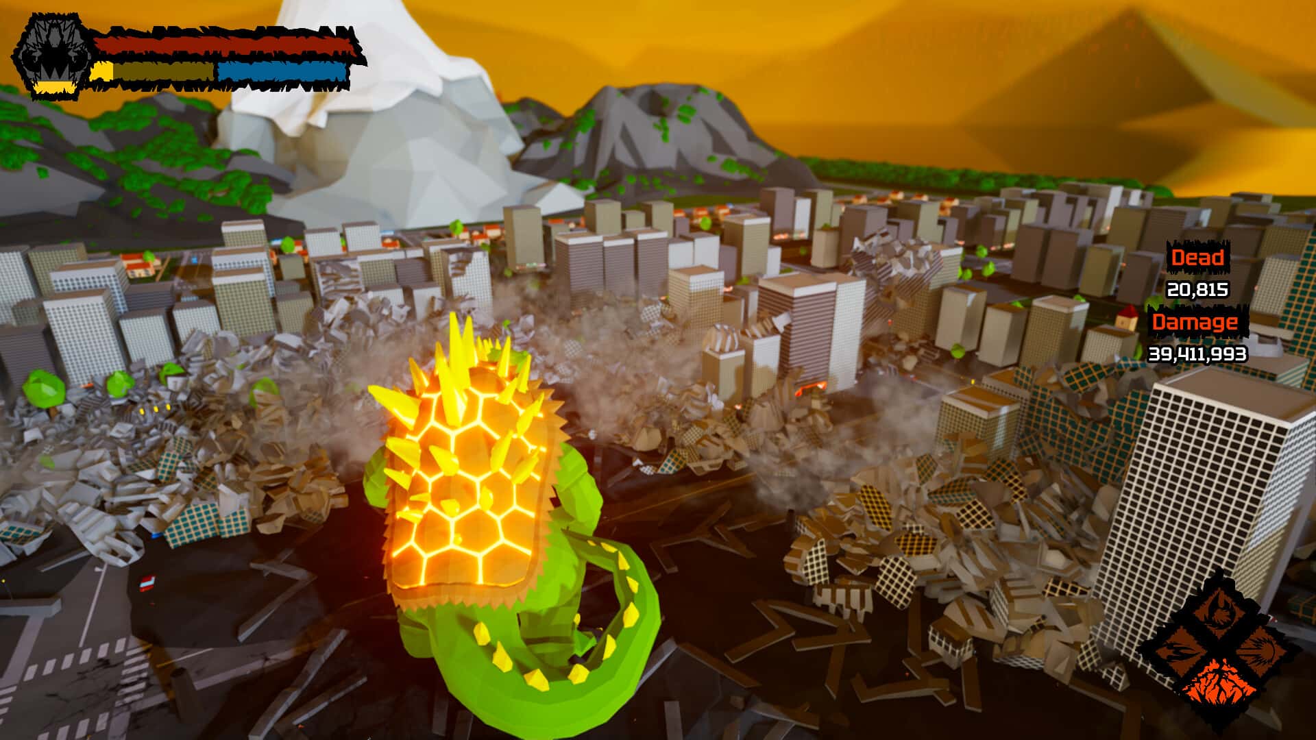 巨兽模拟器 Excidio The Kaiju Simulator 英文版全息投影